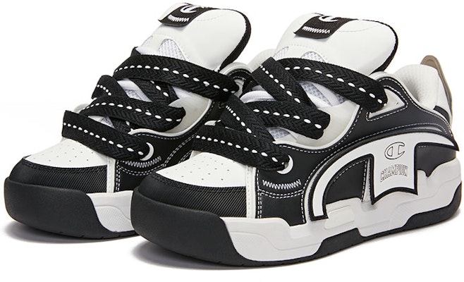 Champion TronSkate V1 Low 'Black White Tear-Away' U3AFCTM07U3 Purchase Champion TronSkate V1 Low 'Black White Tear-Away' U3AFCTM07U3