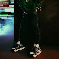 冠军TronSkate V1低帮鞋 '黑白撕扯' U3AFCTM07U3 Cheap 冠军TronSkate V1低帮鞋 '黑白撕扯' U3AFCTM07U3