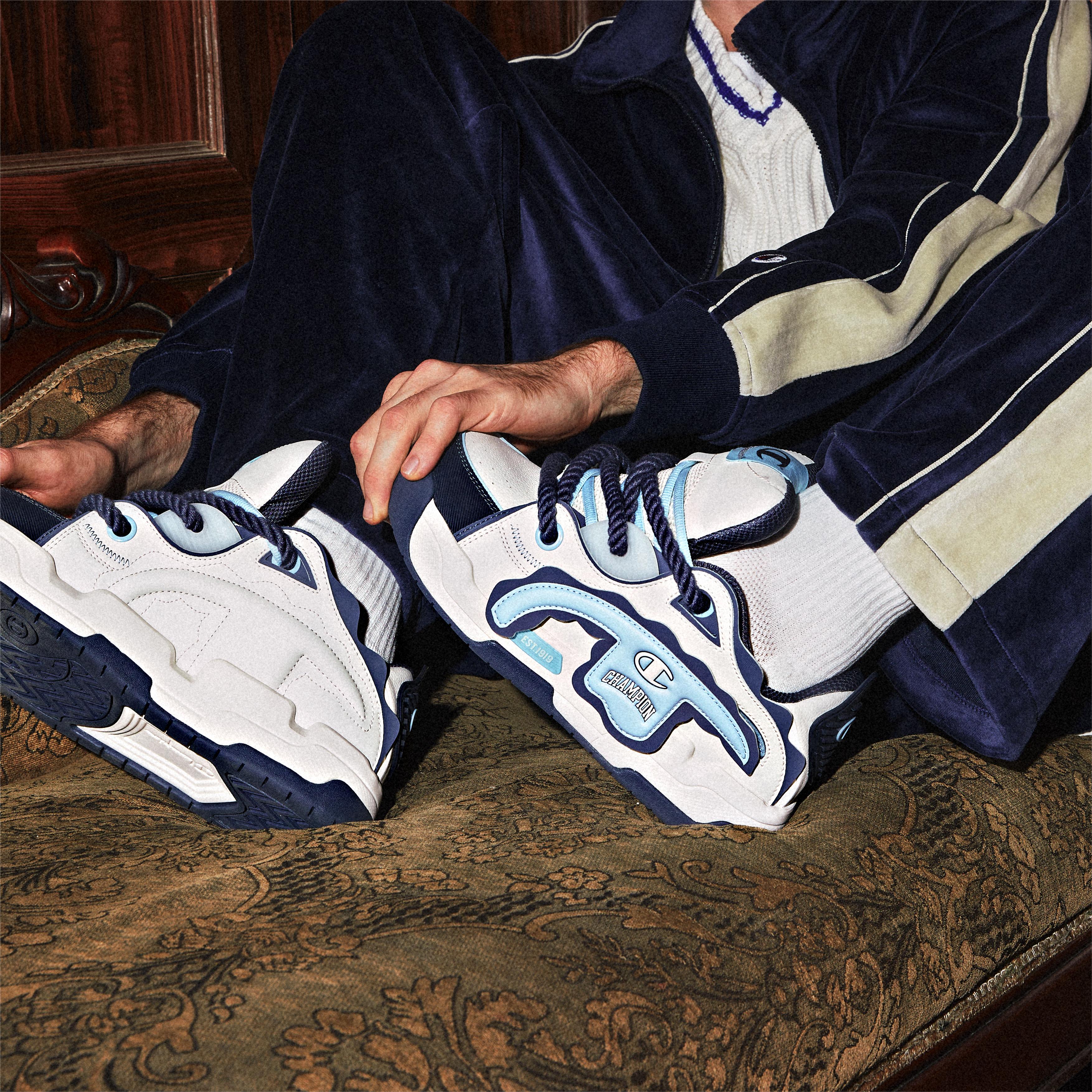 Champion TronSkateV1 'Beige Classic Logo Fun Velcro' 圖 9