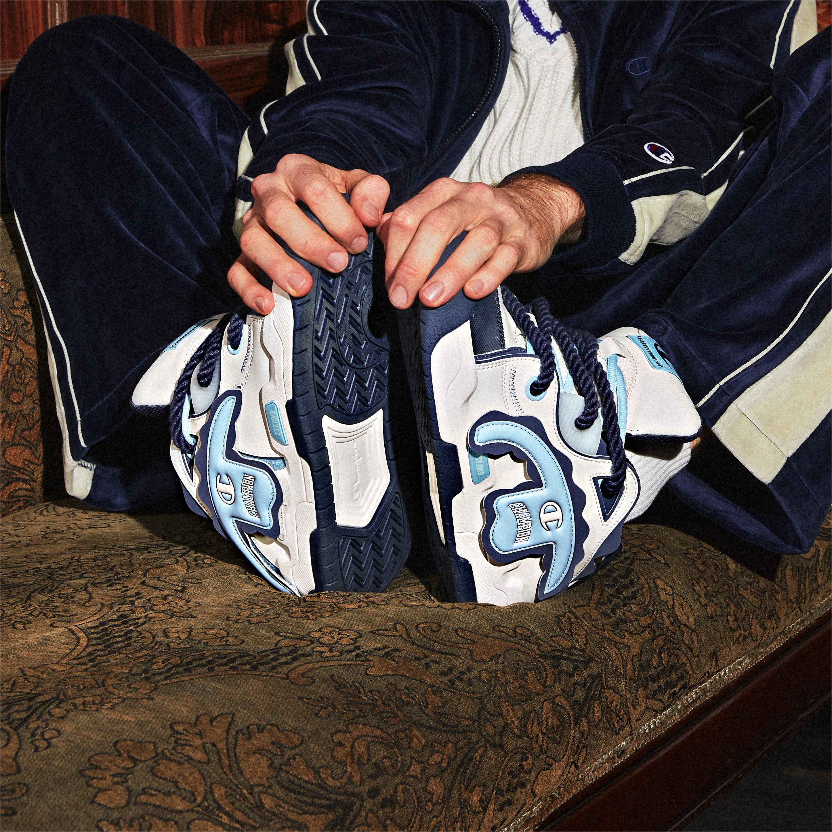 Champion TronSkateV1 'Beige Classic Logo Fun Velcro' 圖 10