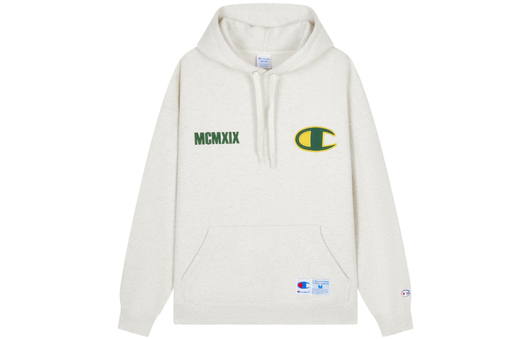 Champion W23 Action Style Fleece Hoodie Embroidered C-Logo Japan Unisex C3-Y106