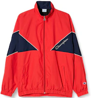 Champion Waterproof Colorblock Jacket Japan Edition Unisex Red C3-Q606-947 Champion Waterproof Colorblock Jacket Japan Edition Unisex Red C3-Q606-947