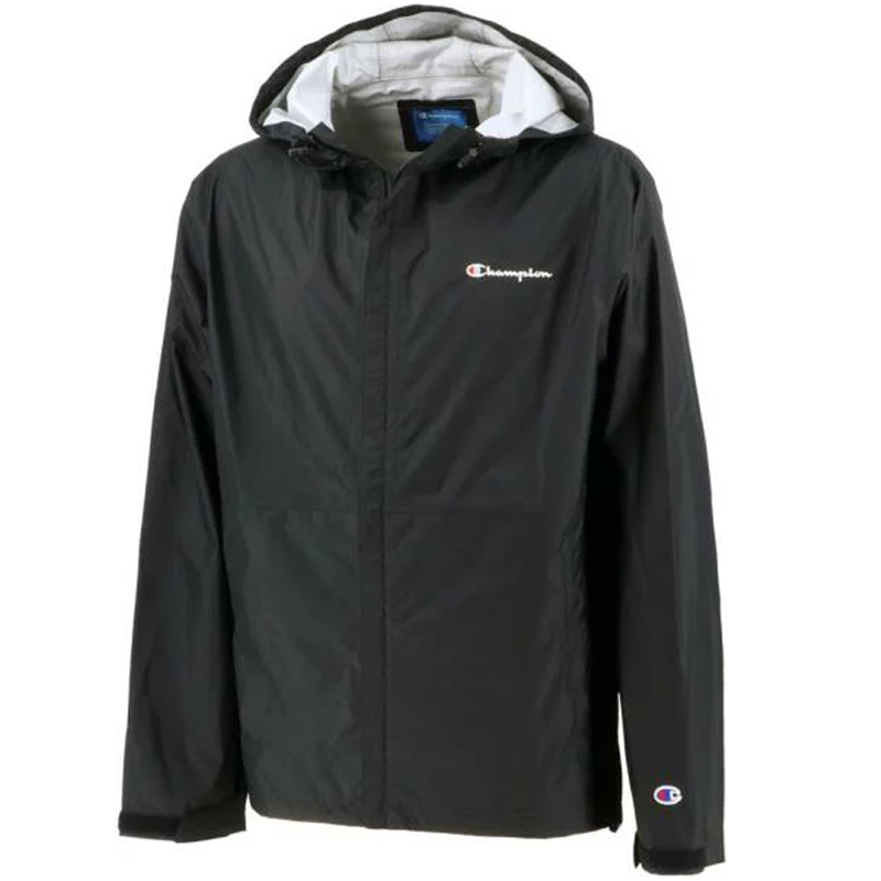 Champion Waterproof Windproof Hooded Jacket Japan Edition Unisex Black C3-SSC31BLACK