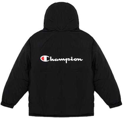 챔피언 윈터 블랙 후드티 스크립트 로고 C3-S608-M201 Lookbook 챔피언 윈터 블랙 후드티 스크립트 로고 C3-S608-M201