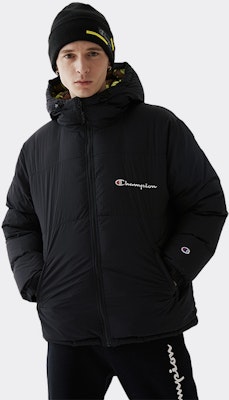 챔피언 윈터 블랙 후드티 스크립트 로고 C3-S608-M201 Shop 챔피언 윈터 블랙 후드티 스크립트 로고 C3-S608-M201