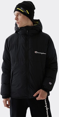 챔피언 윈터 블랙 후드티 스크립트 로고 C3-S608-M201 Purchase 챔피언 윈터 블랙 후드티 스크립트 로고 C3-S608-M201