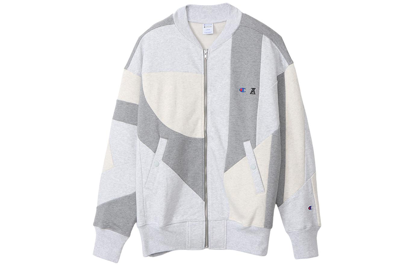 Champion Anrealage 2 0 FW22 Logo Print Casual Baseball Collar Jacket C8-W050 圖 2