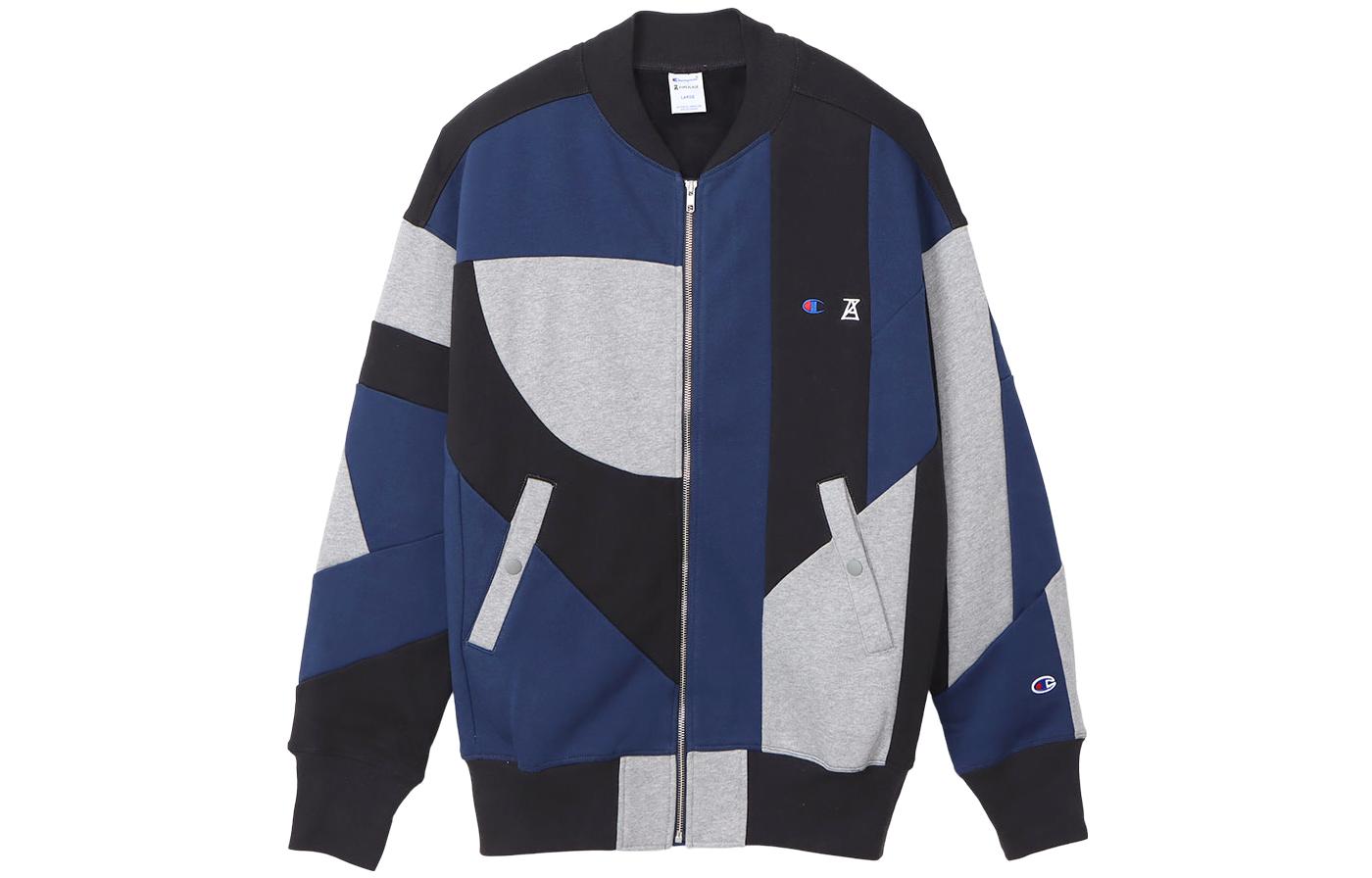 Champion Anrealage 2 0 FW22 Logo Print Casual Baseball Collar Jacket C8-W050 圖 3