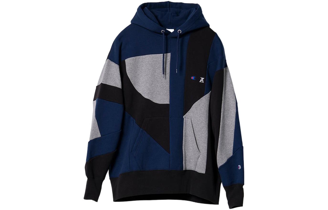 Champion Anrealage FW22 Logo Patchwork Hoodie - Unisex Japanese Edition C8-W134