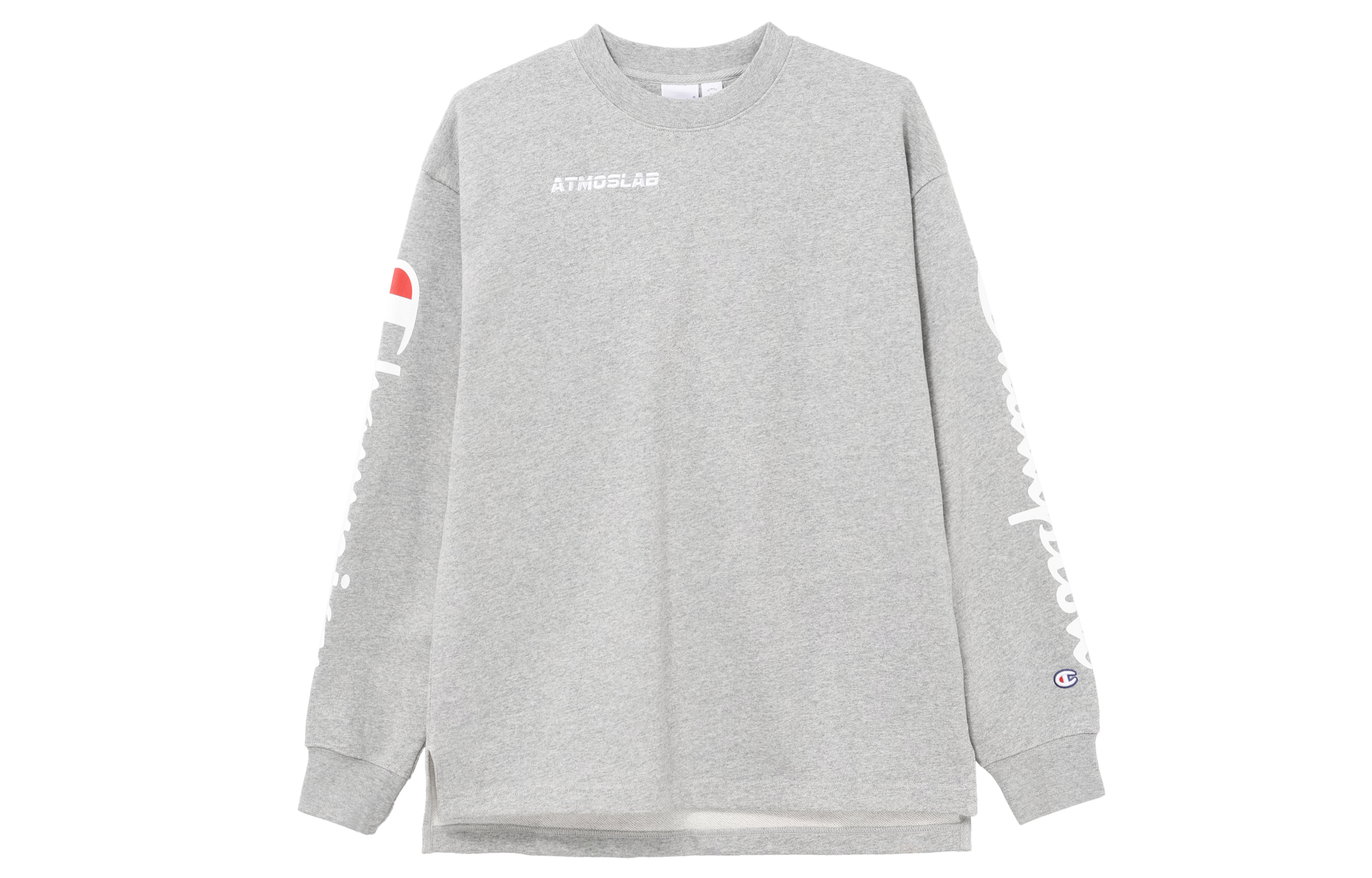 Champion ATMOS LAB Crew Neck Sweatshirt Grey - Unisex Japan Edition C8-P015-070
