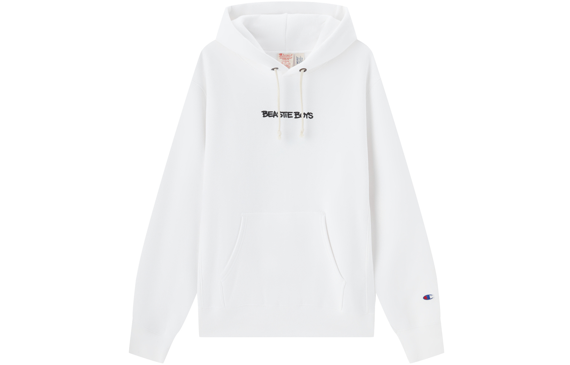 Lookbook 챔피언 x 비스티 보이즈 SS23 오버사이즈 로고 후디 유니섹스 유럽 한정판. EM-WSW25