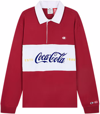 Champion x Coca-Cola FW23 Pullover Stretch Long-Sleeve Polo Shirt Unisex US Edition U4ALTEM02 Buy Champion x Coca-Cola FW23 Pullover Stretch Long-Sleeve Polo Shirt Unisex US Edition U4ALTEM02