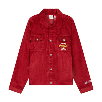 Champion Coca-Cola Red Collab Polo Jacket Unisex Sports Casual (US Version) U4AOTEM05