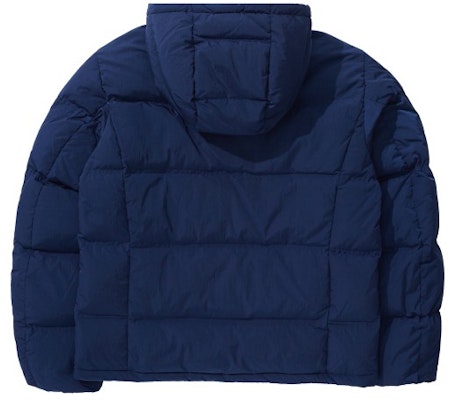 Champion x Embroidered Script Logo Puffer Jacket Unisex Thick Hooded Casual Warm EM-UDJ01 4