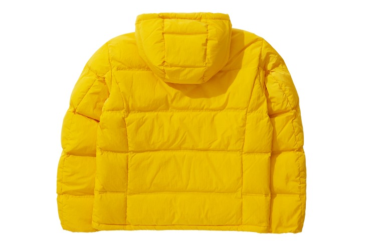 Lookbook Champion x Embroidered Script Logo Puffer Jacket Unisex Thick Hooded Casual Warm EM-UDJ01