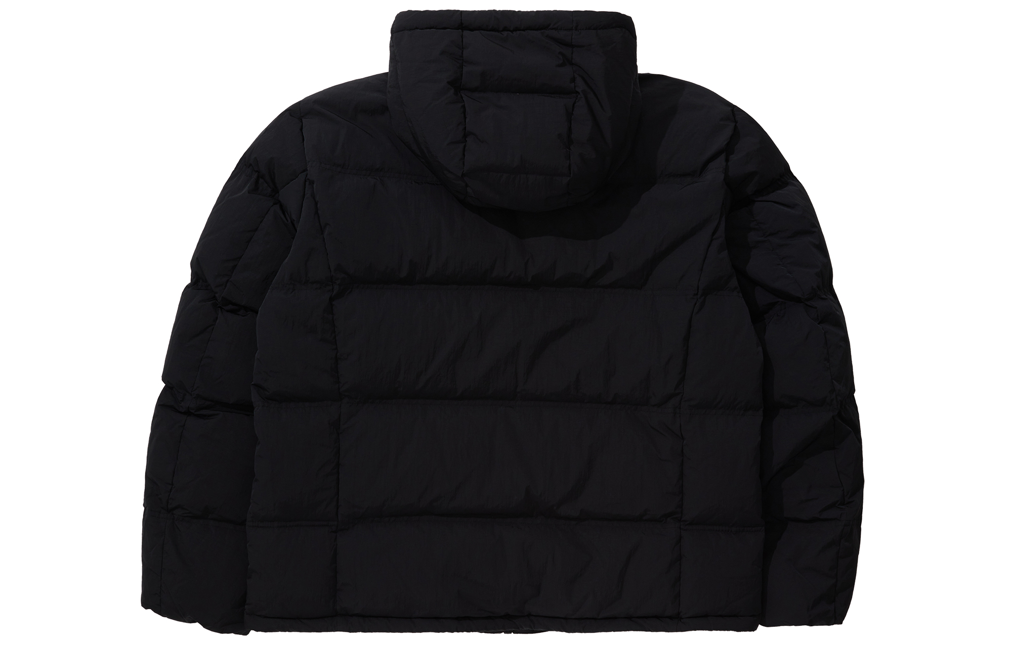 Sizing Champion x Embroidered Script Logo Puffer Jacket Unisex Thick Hooded Casual Warm EM-UDJ01