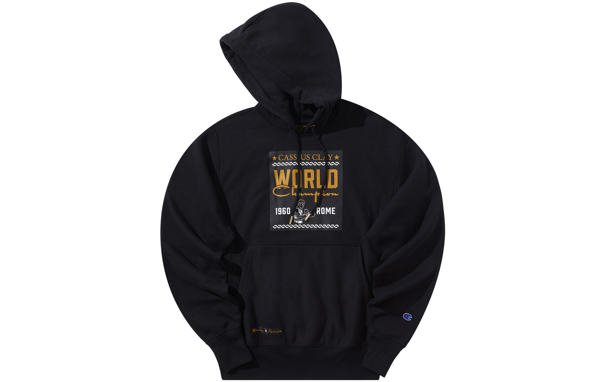 Champion Muhammad Ali Graphic Pullover Hoodie Unisex US Edition S84569-590254