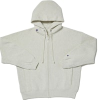 Champion x N.HOOLYWOOD Collab Plain Zip-Up Hoodie Unisex C8-Y113 Champion x N.HOOLYWOOD Collab Plain Zip-Up Hoodie Unisex C8-Y113