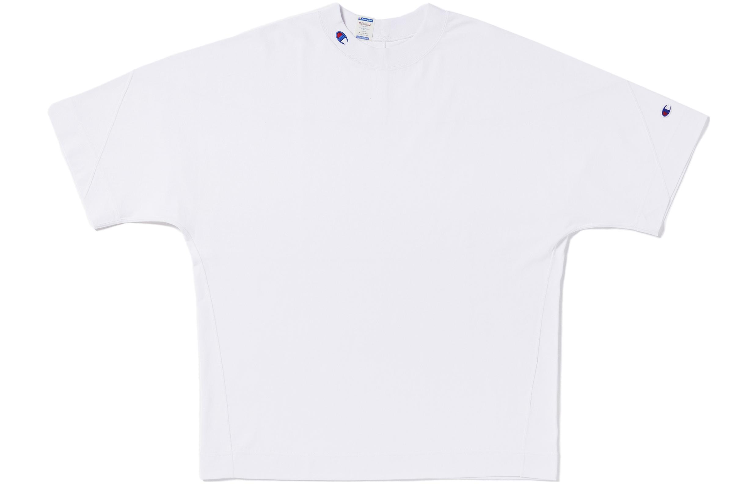 Lookbook 챔피언 x N.훌리우드 컬러블록 캐주얼 컴피 유니섹스 티셔츠. C8-X355