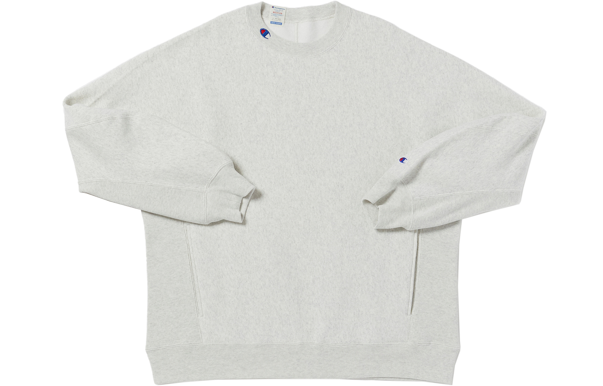 Shop Champion x N.HOOLYWOOD Embroidered C-Logo Crewneck Sweatshirt Unisex Japan Edition C8-X017
