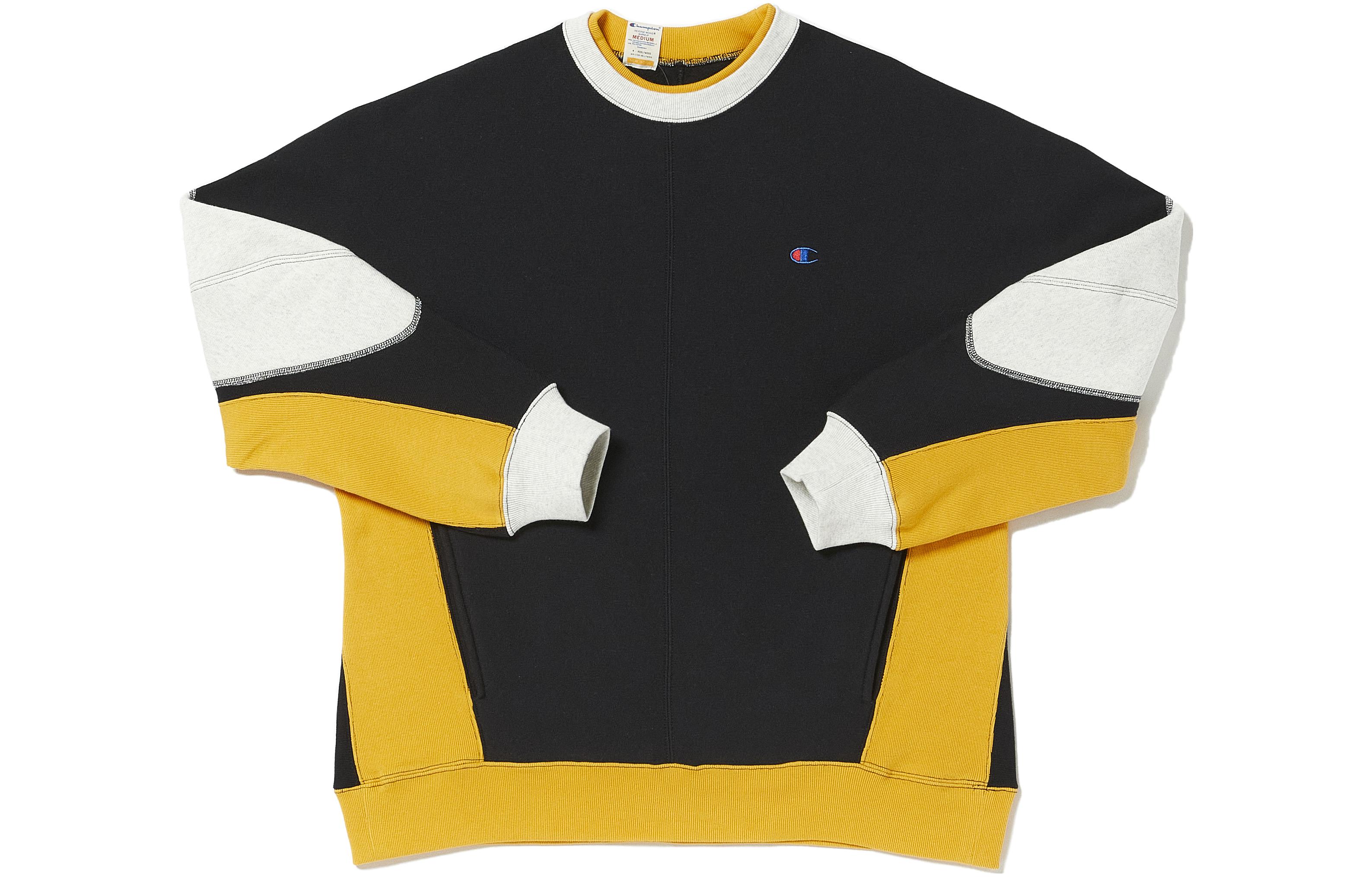 Champion x N.HOOLYWOOD FW23 Colorblock Crewneck Sweatshirt Unisex Collab. C8-Y017