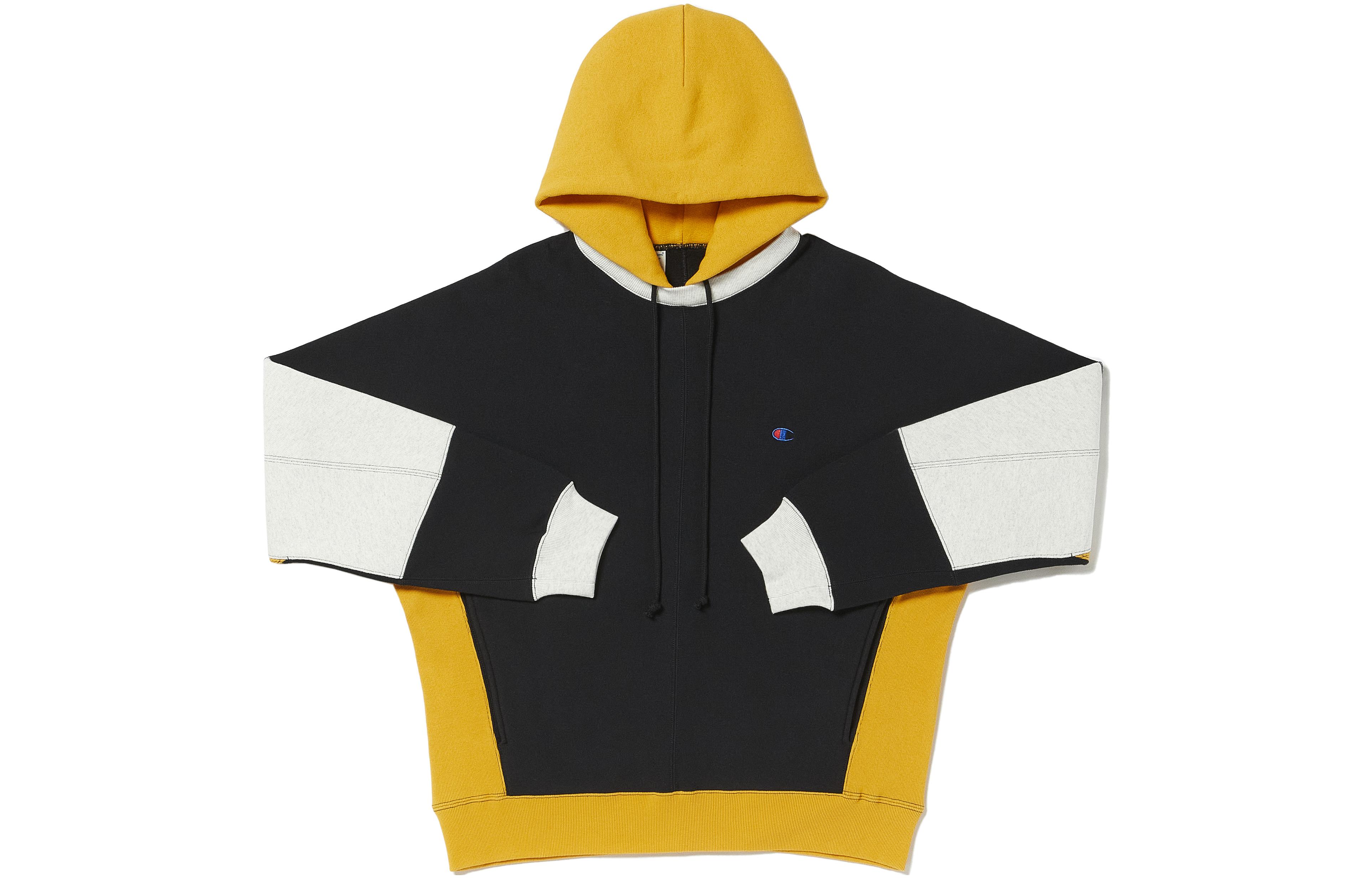 Champion x N.HOOLYWOOD FW23 Colorblock Drawstring Hoodie Unisex C8-Y120