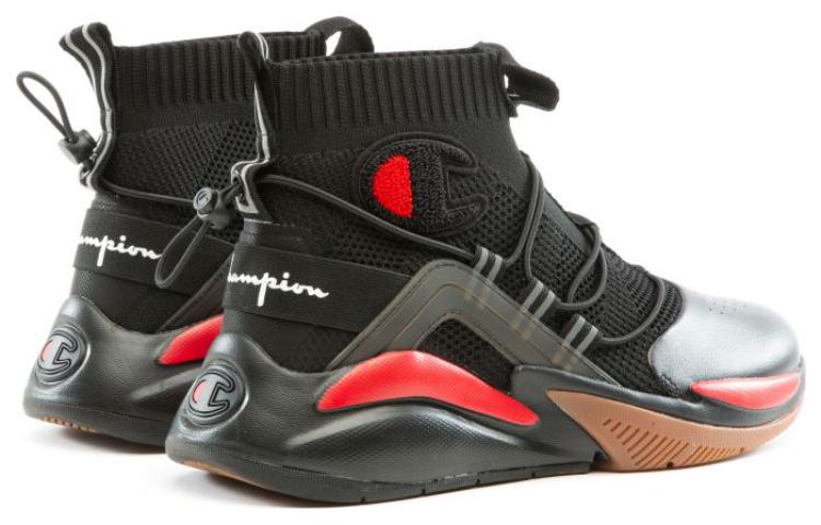 Lookbook Champion XG High Top 'Hitam' Sepatu Tinggi Pria/Wanita CP101041M