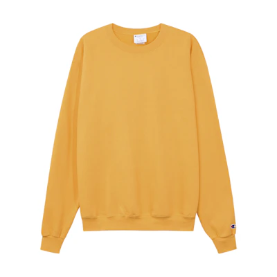 Champion Yellow Fleece Pullover Hoodie Winter Edition Unisex (US Version) S600-740