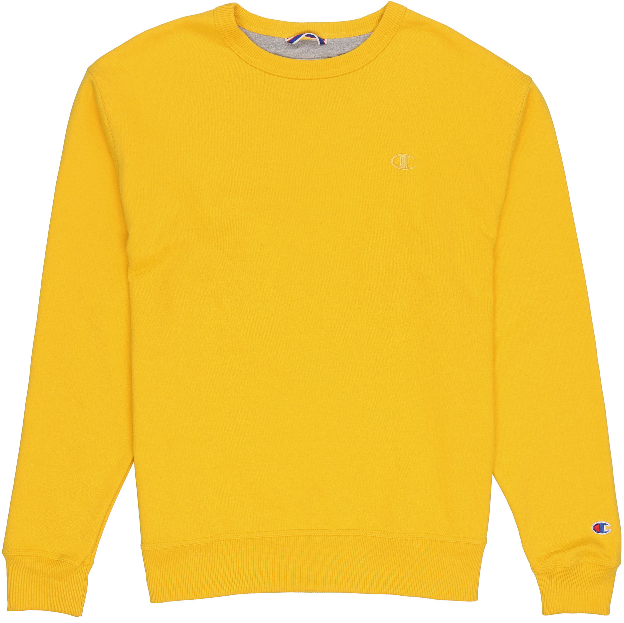 Champion Yellow Pullover Fleece Winter Hoodie Unisex (US Edition) S0888-407D55-MLV