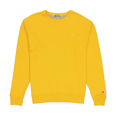 Champion Yellow Pullover Fleece Winter Hoodie Unisex (US Edition) S0888-407D55-MLV