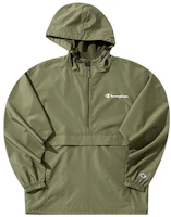 Champion Zip-Up Hoodie Jacket with Letter Logo UM-TJA01 Champion Zip-Up Hoodie Jacket with Letter Logo UM-TJA01