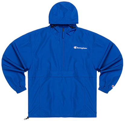 Champion Zip-Up Hoodie Jacket with Letter Logo UM-TJA01 4