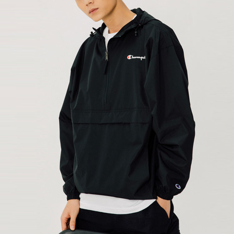 Details for Champion Zip-Up Hoodie Jacket with Letter Logo UM-TJA01