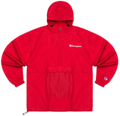 Champion Zip-Up Hoodie Jacket with Letter Logo UM-TJA01 Sizing Champion Zip-Up Hoodie Jacket with Letter Logo UM-TJA01