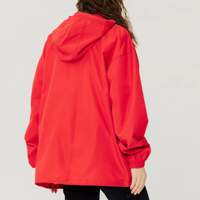 Champion Zip-Up Hoodie Jacket with Letter Logo UM-TJA01 2