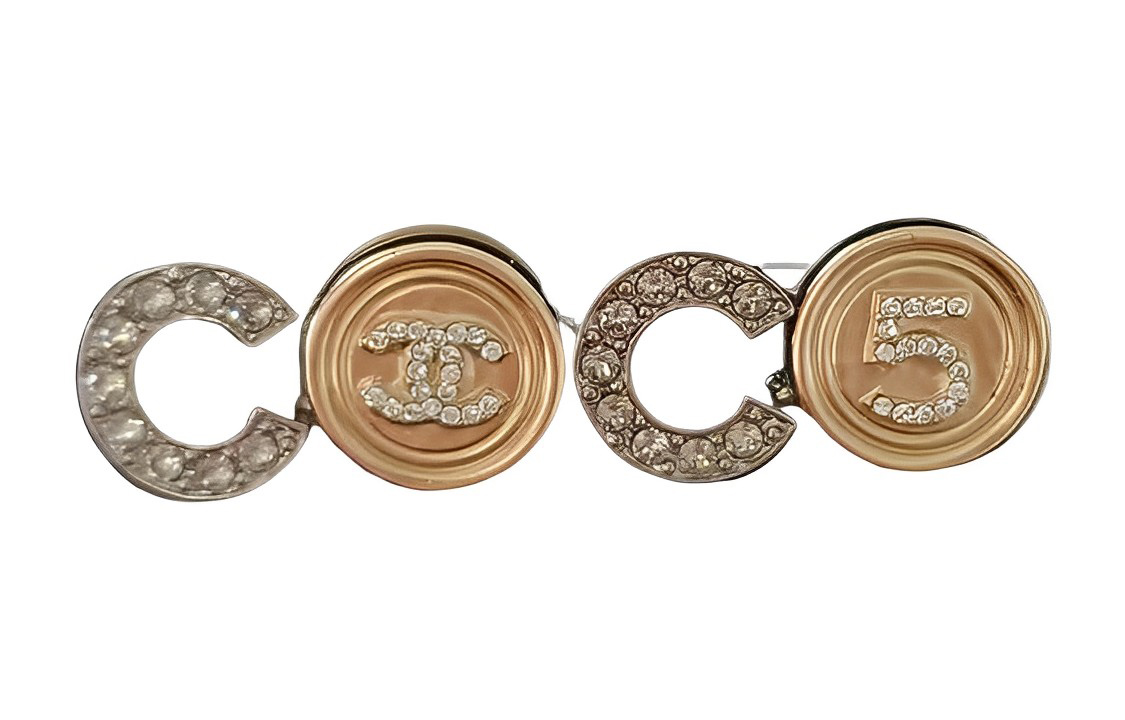 CHANEL 100th Anniversary COCO Gold Coin Brooch Gold. AB6260-B05696-NC475