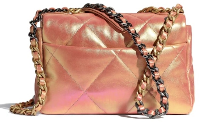 香奈儿19 手袋 镭射粉色 Order 香奈儿19 手袋 镭射粉色