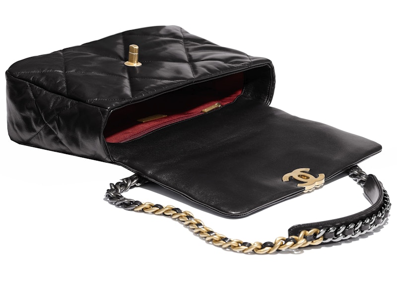 Chanel 19 Flap Bag Lambskin Large Black 圖 3