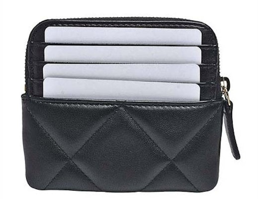 Dompet Syiling Chanel 19 Zip Hitam (AP2086) Order Dompet Syiling Chanel 19 Zip Hitam (AP2086)