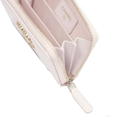 Dompet Koin Resleting Chanel 19 Warna Merah Muda Lookbook Dompet Koin Resleting Chanel 19 Warna Merah Muda