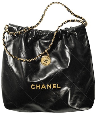 Chanel 22 Handbag 22S Calfskin Black Buy Chanel 22 Handbag 22S Calfskin Black