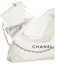 Lookbook Chanel 22 Handbag 22S Calfskin White/Black Logo