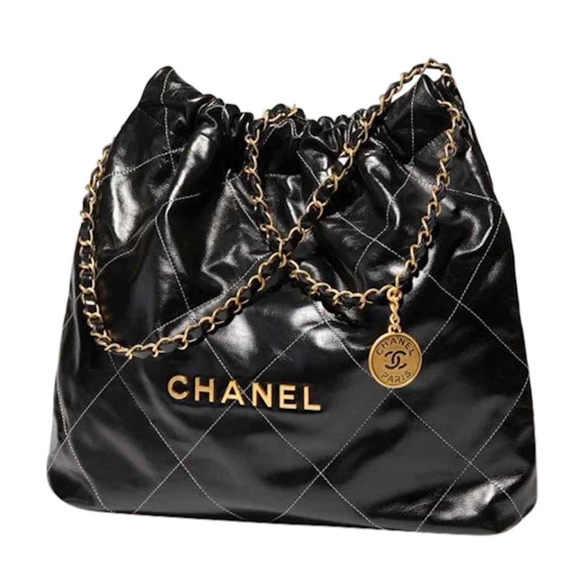 Beli Chanel 22 Handbag Black (AS3261-B09981-NM240) Novelship