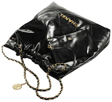 Order Bolso Chanel 22 Grande 22S Piel de Ternera Negro/Logo Dorado