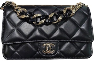 Chanel 22C Wallet On Chain Black Chanel 22C Wallet On Chain Black
