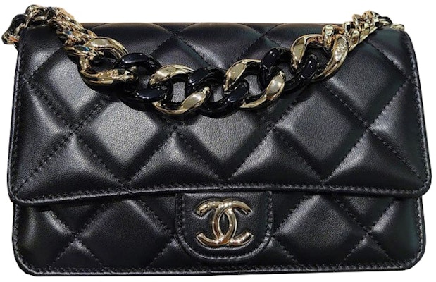 Chanel 22C Wallet On Chain Black Buy Chanel 22C Wallet On Chain Black