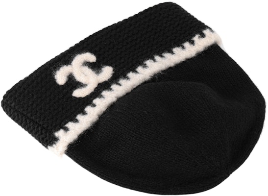 香奈儿 23A 双C标志羊绒针织帽 黑色 情侣款 男女通用 AA9203-B13196-NO944 Purchase 香奈儿 23A 双C标志羊绒针织帽 黑色 情侣款 男女通用 AA9203-B13196-NO944