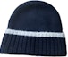 Lookbook CHANEL 23K Navy Cashmere Logo Beanie Unisex Couple's Winter Hat AA9514-B14325-NR980