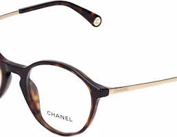Sizing CHANEL 龜殼配色不規則醋酸光學眼鏡 男女同款 情侶款式 CH3468U-C714