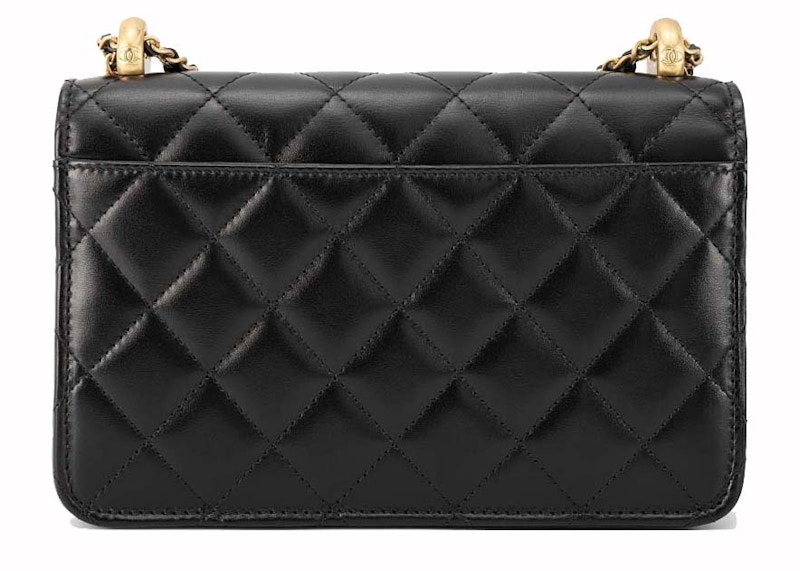 Order 香奈儿黑色可调节肩带WOC (AP2289)